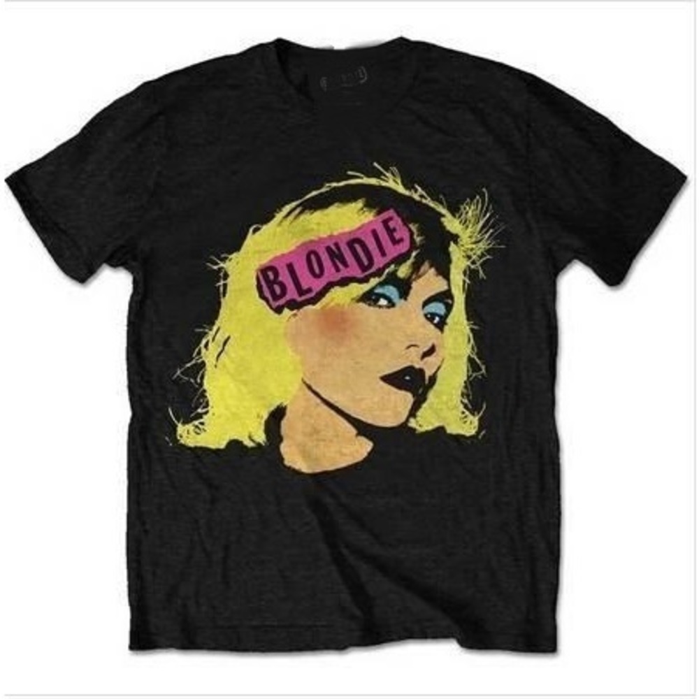 Blondie Unisex T-Shirt Punk Logo